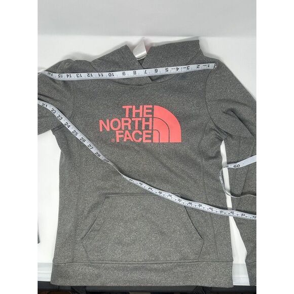 The North Face Hoodie Womens XS Gray Long Sleeve Hand Pockets - Picture 12 of 15